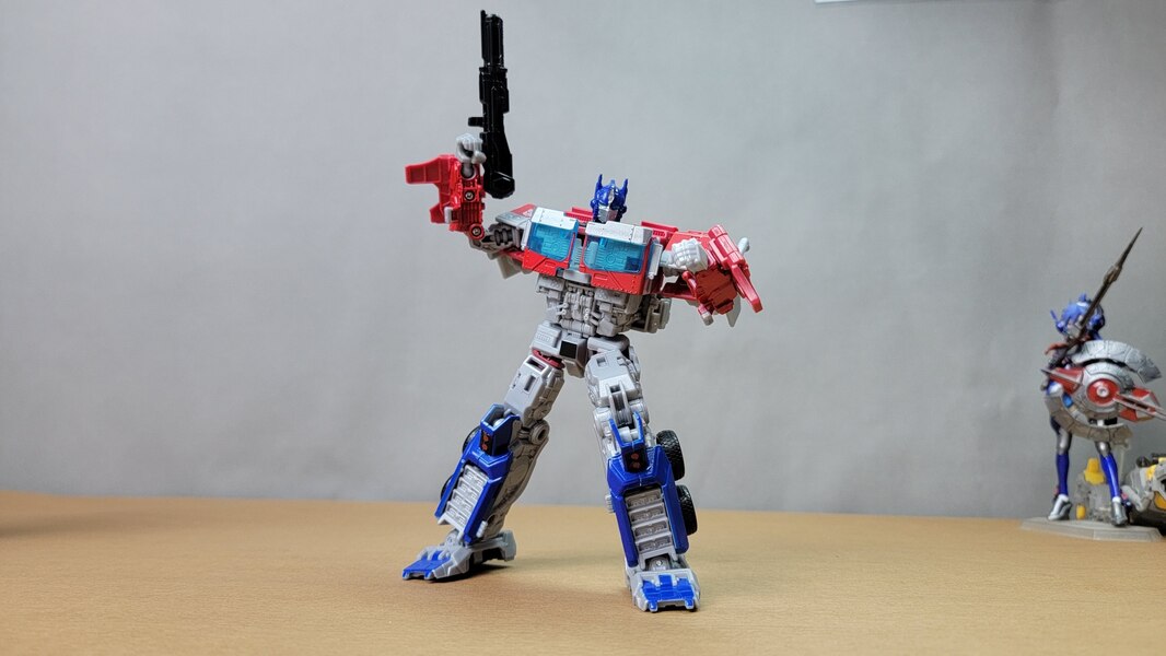 In Hand Image Of Rise Of The Beasts Mainline Optimus Prime Voyager Toy  (8 of 27)
